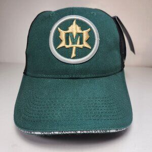 Fersten Maxfield Men's Hat Cap Two-tone Green and Black Mesh Back Adjustable New